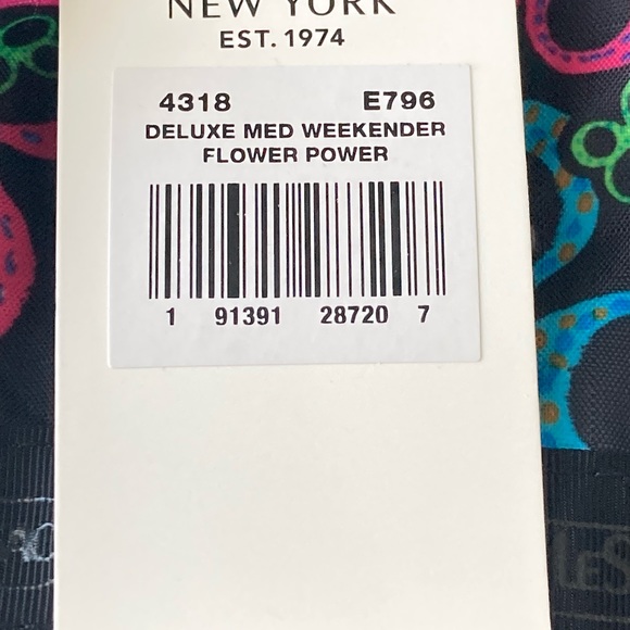 NWT LeSportsac Deluxe Medium Weekender - Picture 4 of 8